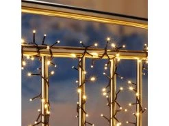 Coupon 💯 LED-Kompaktlichterkette - 3400 cm in schwarz ✔️