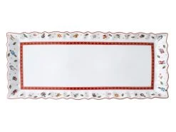 Auslauf 🎉 Villeroy & Boch Kuchenplatte Toy’s Delight - 16/39 cm in weiß ✨