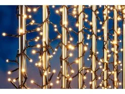 Angebote 🧨 LED-Kette - 1195 cm in schwarz 💯