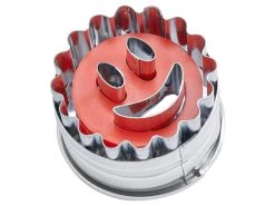Angebote 🛒 Dr. Oetker Ausstecher Linzer Smiley in silberfarben ✔️