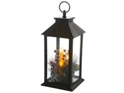 Rabatt 😍 LED-Outdoor-Laterne - 14/30/14 cm in schwarz ❤️