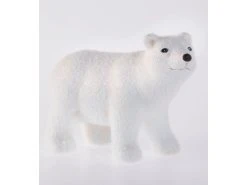 Brandneu 😉 Eisbär "Silber" - 14/9,5/6 cm in weiß 🤩