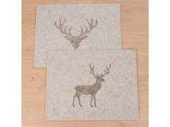 Am billigsten ✔️ Tischset "Natur" - 45/35 cm in beige 🎉