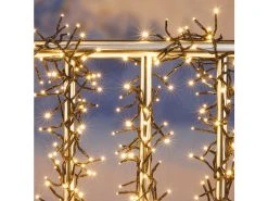 Brandneu 🧨 LED-Clusterkette - 850 cm in schwarz 😀 -Weihnachtsdeki Verkaufe 6366630 0543524 23735048