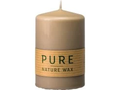 Beste Bewertungen von 😀 Stumpenkerze Pure - 9/ cm in grau ✔️