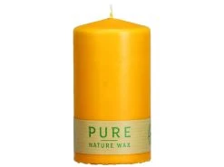 Beste Bewertungen von 👏 Stumpenkerze Pure - 13/7 cm in gelb 🔥