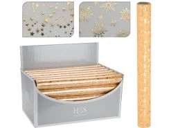 Coupon ✔️ Tischrolle Organza - 37/200 cm in goldfarben ⌛