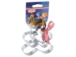 Brandneu 😀 Dr. Oetker Ausstecher Lebkuchenmann - 3er Set in silberfarben ✔️