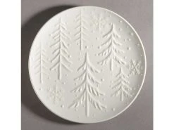 Schlussverkauf 🤩 Casa Nova Platte "Natur" - 22 cm in hellgrau 😉