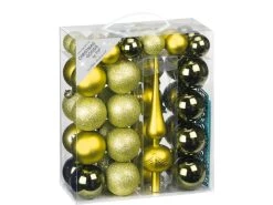 Bester Verkauf 😉 Christbaumschmuck - 47-teilig in grün 😉