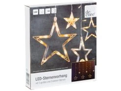 Beste Bewertungen von ❤️ LED-Sternenvorhang - 100 cm in transparent 🥰 -Weihnachtsdeki Verkaufe 6540810 0574194 1 23735965