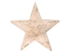 Am billigsten ❤️ Dekostern "Klassik" - D25 cm in braun 💯