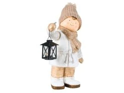 Bestes Angebot 🌟 Outdoorfigur Bub "Natur" - 45/41,5/18 cm in weiß 🧨