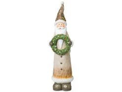 Budget ✨ LED-Figur Santa "Natur" - 14,5/53 cm in mehrfarbig 😍