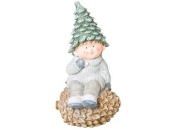 Bestes Angebot 👏 Outdoorfigur Bub "Natur" - 27/49/23,5 cm in mehrfarbig ✔️