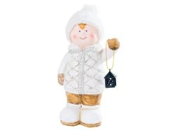 Besorgen ✔️ Dekopuppe Bub "Natur" - 11/21/9 cm in weiß ✨