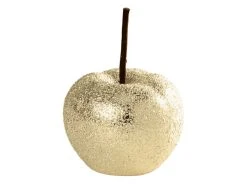 Angebote ✨ Dekoapfel "Natur" - D8,5 cm in beige 🎉