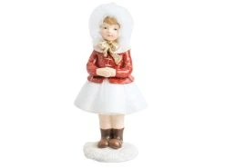 Rabatt ⭐ Dekopuppe Mädchen "Tradition" - 9/18,5/8 cm in rot ❤️