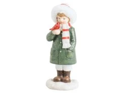 Aktion 😍 Dekopuppe Bub "Tradition" - 7,5/19/7,5 cm in grün ⭐