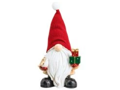 Rabatt 🌟 Santa mit Strickmütze "Tradition" - 13/28,5/12 cm in mehrfarbig ✔️