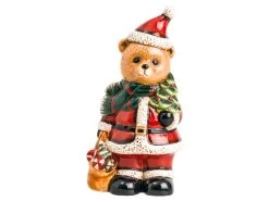 Budget ⌛ Dekobär "Tradition" - 11,5/22,5/9,5 cm in mehrfarbig ⭐