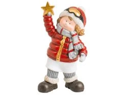 Coupon ❤️ Dekopuppe mit Skibrille "Tradition" - 12,5/23,5/10,5 cm in mehrfarbig 🛒