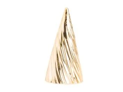 Bester Verkauf 🌟 Dekobaum "Black&White" - 7,8/15,3 cm in goldfarben 🧨