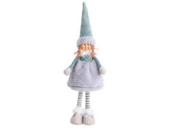 Neu 😉 Dekopuppe "Silber" - 48 cm in grau 🔥