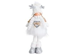 Beste Bewertungen von ✔️ Dekopuppe "Silber" - 17/35/8 cm in weiß 🥰