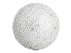 Schlussverkauf 🤩 Dekokugel "Silber" - D13 cm in weiß 🥰