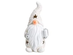 Am billigsten ✔️ Santa "Silber" - 9/17,5/7,5 cm in weiß 🎉