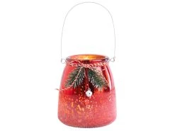 Brandneu ✨ Kerzenglas "Tradition" - 11,5/13 cm in rot ❤️