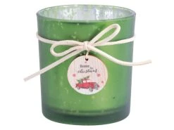 Budget ✔️ Teelichtglas "Tradition" - 7,3/8 cm in grün 🎉