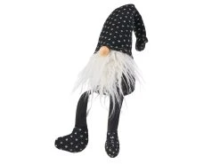 Billig ⭐ Wichtel "Black & White" - 7/34/7 cm in schwarz ✨