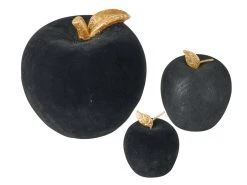 Besorgen 🌟 Dekoapfel "Black & White" - D7 cm in schwarz 🥰 -Weihnachtsdeki Verkaufe 6744889 0602387 1 24475643