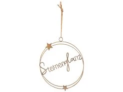 Aktion 🎁 Casa Nova Hänger Sternenglanz "Klassik" - D30 cm in goldfarben 🤩