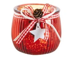 Beste Bewertungen von ✔️ Casa Nova Teelichtglas "Tradition" - 7/7,5 cm in rot 🔔