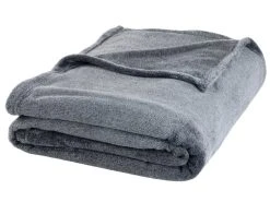 Neu ✨ Decore Kuscheldecke "Black & White" Grau - 150/200 cm 🎉