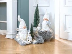 Am billigsten ✔️ Santa "Silber" - 9/17,5/7,5 cm in weiß 🎉 -Weihnachtsdeki Verkaufe 6750730 0603983 1 24476146 1