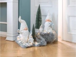 Am billigsten ✔️ Santa "Silber" - 9/17,5/7,5 cm in weiß 🎉 -Weihnachtsdeki Verkaufe 6751412 0604190 1 24476146 1