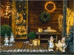 Bestes Angebot 😀 LED-Metallkranz - D35 cm in weiß ⭐ -Weihnachtsdeki Verkaufe 6752562 0604606 1 24487838