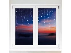 Billig ❤️ LED-Lichterkette Eisregen, App gesteuert in weiß 😉