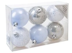 Besorgen 😍 Kunststoff-Kugeln 6-teilig - D8 cm in weiß 🎉