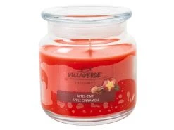 Angebote ✨ Duftkerze im Glas - 10/10 cm in rot ✔️