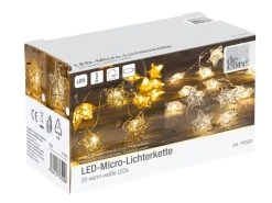Brandneu 😀 LED-Micro Kette - 190 cm in transparent 💯 -Weihnachtsdeki Verkaufe 6776869 0610043 23735626