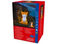 Coupon 👏 KONSTSMIDE LED-Acryl-Fuchs - 19/27/17 cm in weiß ⌛ -Weihnachtsdeki Verkaufe 6834168 0631112 1 24216261