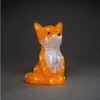 Coupon 👏 KONSTSMIDE LED-Acryl-Fuchs - 19/27/17 cm in weiß ⌛