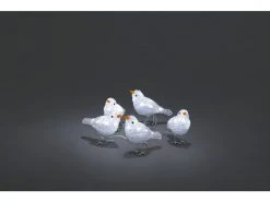 Besorgen 😉 KONSTSMIDE LED-Acryl-Vögel 5er-Set - 6/10/16 cm in weiß ✨