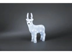 Blitzangebot ❤️ KONSTSMIDE LED-Acryl-Rentier - 29/38/11,5 cm in weiß ⭐
