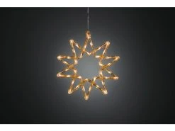 Coupon ✨ KONSTSMIDE LED-Acryl-Stern mit 10 Zacken - D38 cm in mehrfarbig ⭐